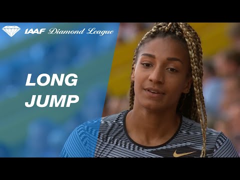 Nafi Thiam sets a long jump Belgian record in Birmingham - IAAF Diamond League 2019