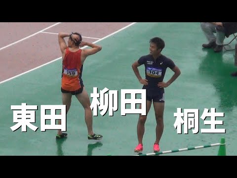 桐生ｘ柳田ｘ東田ｘ竹田 決勝 男子100m 織田記念陸上2023