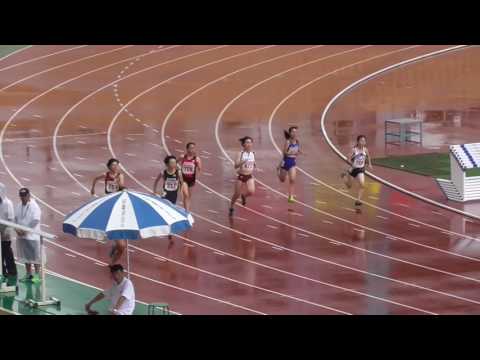 第51回全国高等専門学校体育大会陸上競技　女子200m　予選第1組　2016/8/24