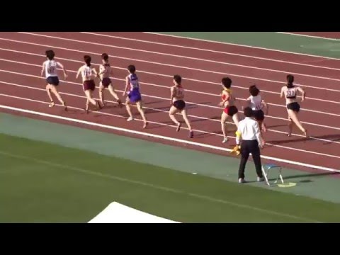 第93回関西学生陸上競技対校選手権大会　女子800ｍ準決勝１組