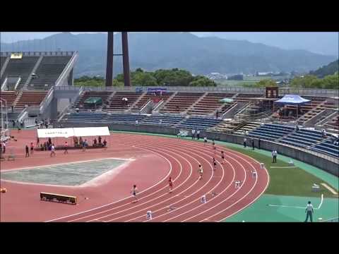 女子4×100mリレー予選3組、1着：愛媛大　49秒79 ～第72回愛媛陸上選手権大会～