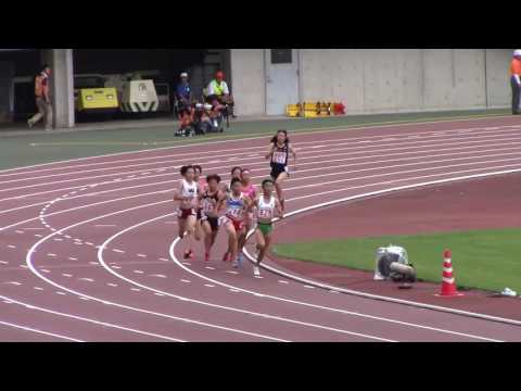 2016 岡山インターハイ陸上 女子800m準決勝2