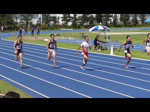 280730順大競技会 100m1組(-1.5) 高瀬(富士通)10.54 徳村(東理大)10.64