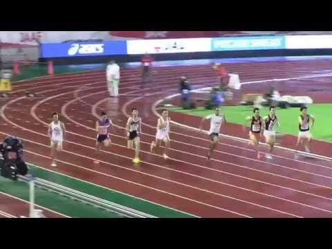 2016 日本選手権陸上 男子100m準決勝1