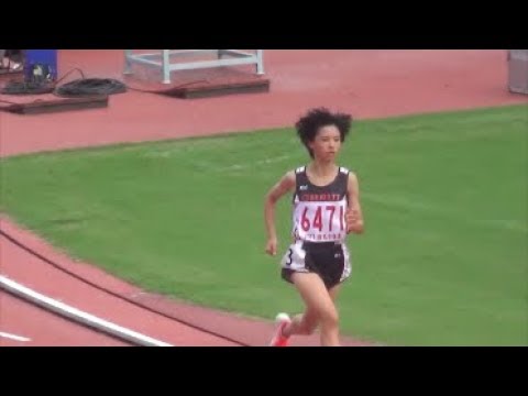 ジュニアオリンピック陸上 群馬県予選2017 女子A3000m決勝