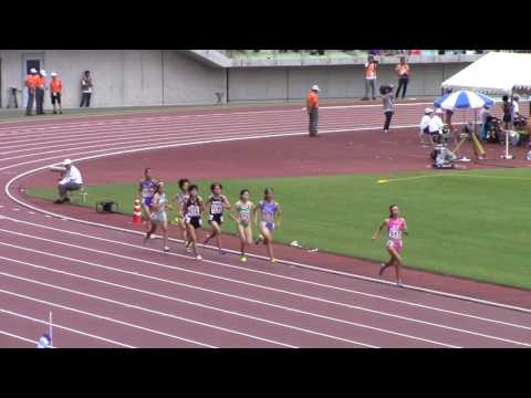 2016 岡山インターハイ陸上 女子800m予選6