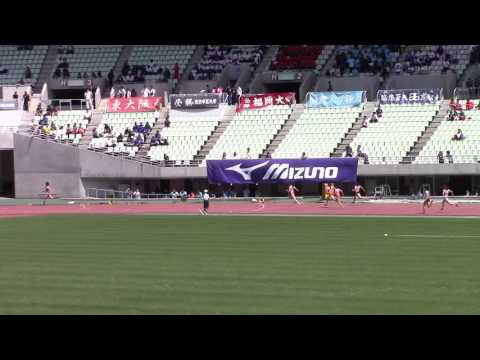 2015 日本インカレ陸上 女子400m 予選3