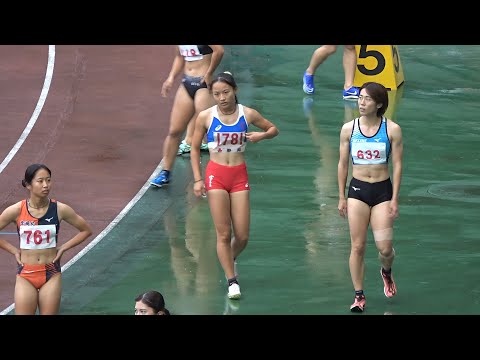 決勝 部門A女子100m エコパトラックゲームズ陸上2024