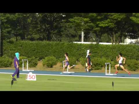 2016 07 30 順大競技会 男子400mH 金子