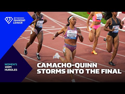 Jasmine Camacho-Quinn back to winning ways in Lausanne 100m hurdles - Wanda Diamond League 2024