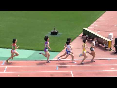2016年　兵庫リレーカーニバル　中学女子1500m