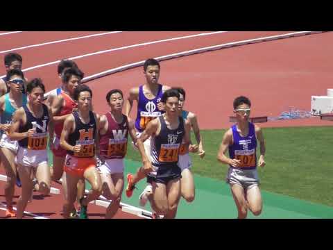 関東インカレ 男子1部3000mSC予選2組 田辺佑典(法大) 2019.5.25