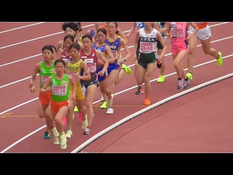 決勝 U20女子5000m 日本選手権陸上2023