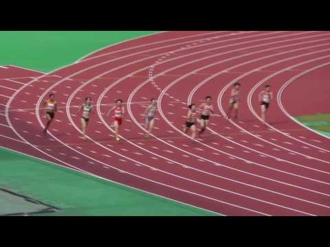 2017年 高校総体埼玉県 女子200m決勝