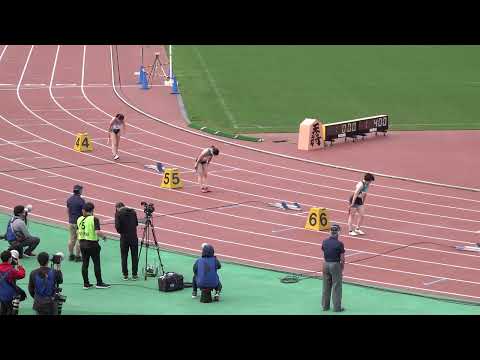 [4k]女子4×100m　決勝　東日本実業団陸上　2022年5月15日(日)
