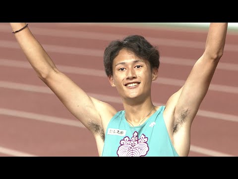 【第108回日本選手権】男子 200ｍ 決勝