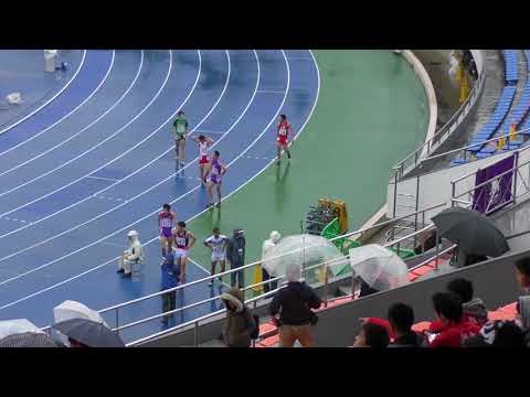 H29　関東高校新人　男子100m　予選2組