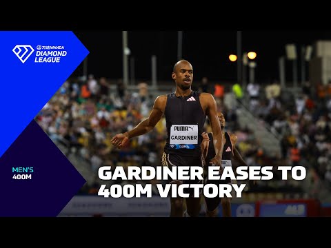 Sublime Steven Gardiner eases to 400m victory in Doha - Wanda Diamond League