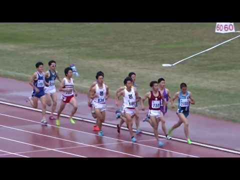 第66回大阪学生陸上競技対校選手権大会　男子 1500ｍ 決勝