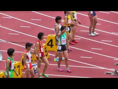 H29年度 学校総合 埼玉県大会 中学3年女子100m決勝