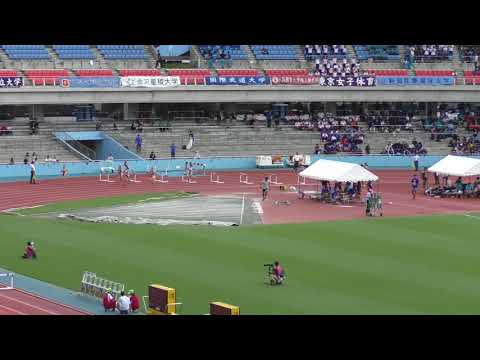 H30　日本インカレ　女子400mH　予選2組