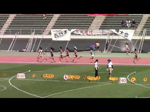 2015 西日本インカレ陸上 男子800m 予選6