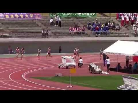 2015 西日本インカレ陸上 女子200m 予選8
