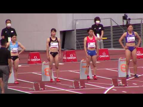 東京2020テストイベント女子100m決勝