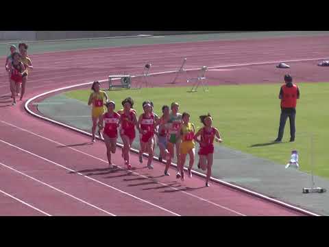 ２０１８　山口県高校総体陸上　女子１５００ｍ　決勝