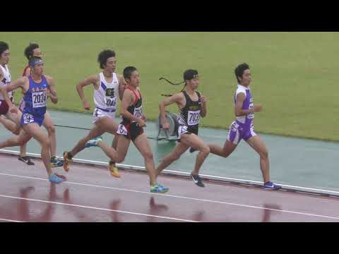 2018 東北高校新人陸上 男子 800m 決勝