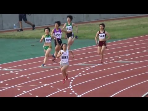 群馬県高校総体陸上2017 女子400m決勝