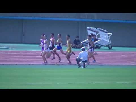 20170919 新人戦福岡県大会 男子800m予選 第1組