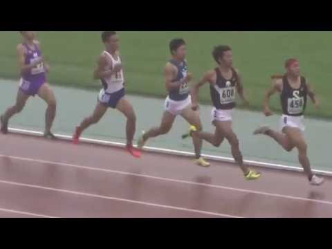 第84回近畿陸上競技選手権大会　男子800ｍ予選2組