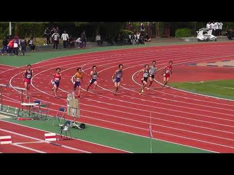 2018京都高校陸上　市内ブロック予選　男子200m7組