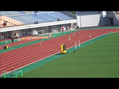 愛媛県高校陸上新人大会2017中予地区予選・女子200m予選4組3着＋4