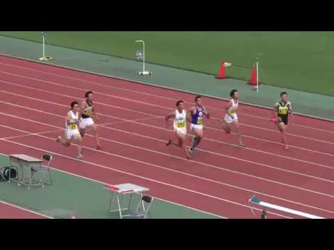 2017 関東学生新人陸上 男子 100m 予選3組