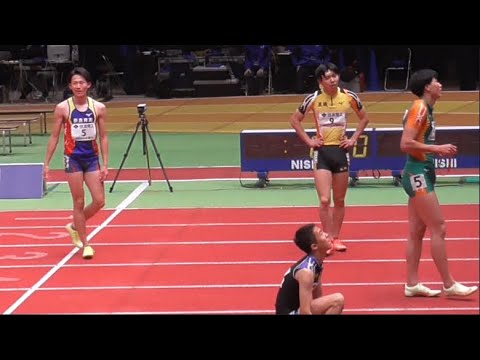 田原 歩睦 予選-決勝 U20男子60ｍＨ 2022日本室内陸上