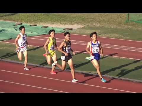 2019 第5回大阪体育大学中長距離競技会　男子800ｍ6組