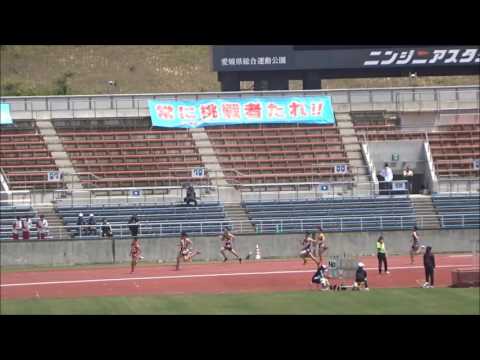 400m男子　予選1組目　～愛媛県高校総体2017・陸上競技～