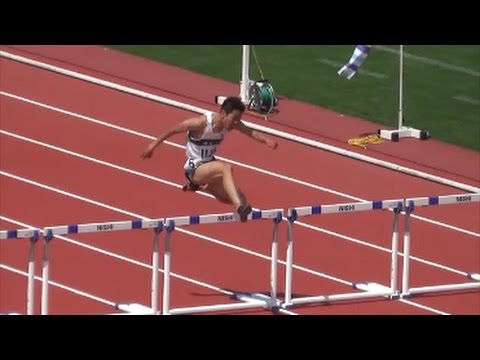 群馬県高校総体陸上2017 男子400mH決勝　群馬県高校新記録