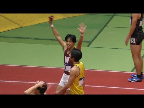 決勝 日本選手権男子60ｍH 日本室内陸上2025