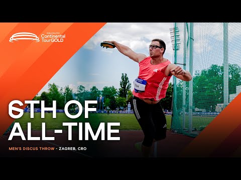 Ceh throws monster 72.34m, becomes 6th best discus thrower of all-time | Continental Tour Gold 2025