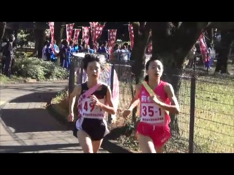 群馬県中学校駅伝2016 女子スタート・第1中継