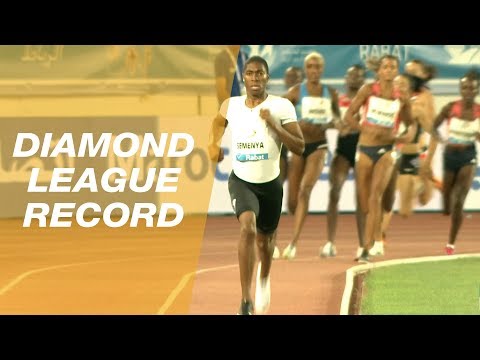 Caster Semenya 2.31.01 Wins Women&#039;s 1000m - IAAF Diamond League Rabat 2018