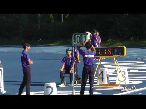 2016 07 30 順大競技会 女子800m 荒木