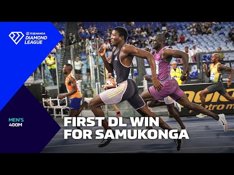 Zambia&#039;s Muzala Samukonga claims first Diamond League win in Rome 400m - Wanda Diamond League 2024