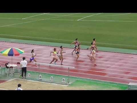 2017京都ジュニア陸上　女子100m決勝