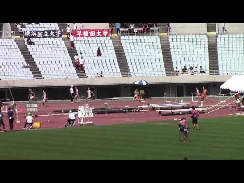 2015 日本インカレ陸上 男子400mH 予選3