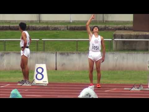 2017年 東海学生陸上 秋季大会 男子200m決勝