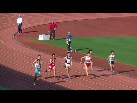 20180317_第3回宮崎県記録会_一般・高校男子100m_3組